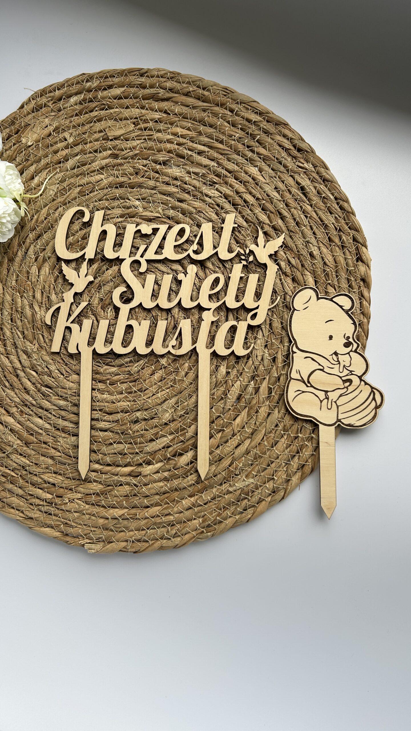 Topper na Chrzest Święty