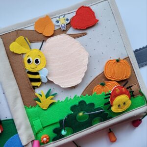 Strona sensoryczna „Łąka i ul” 20x20